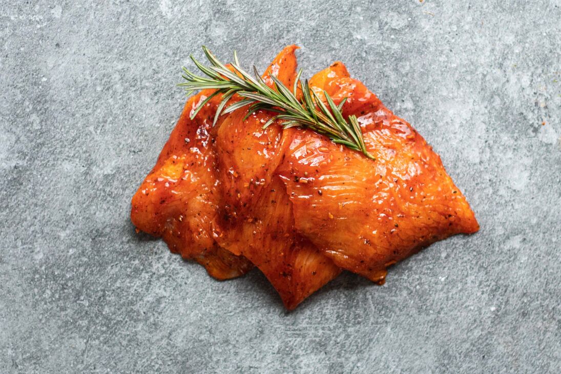 Gemarineerde kalkoentournedos