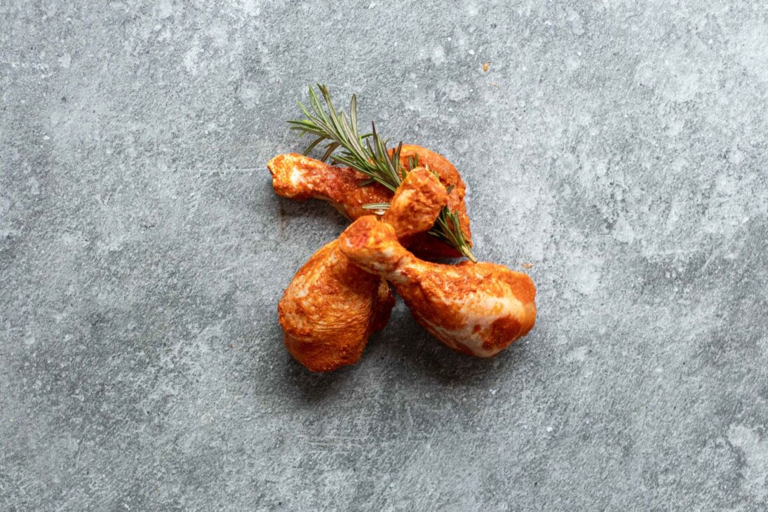 Gekruide kippendrums