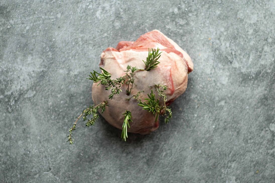 Gemarineerde lamsbout (1kg)