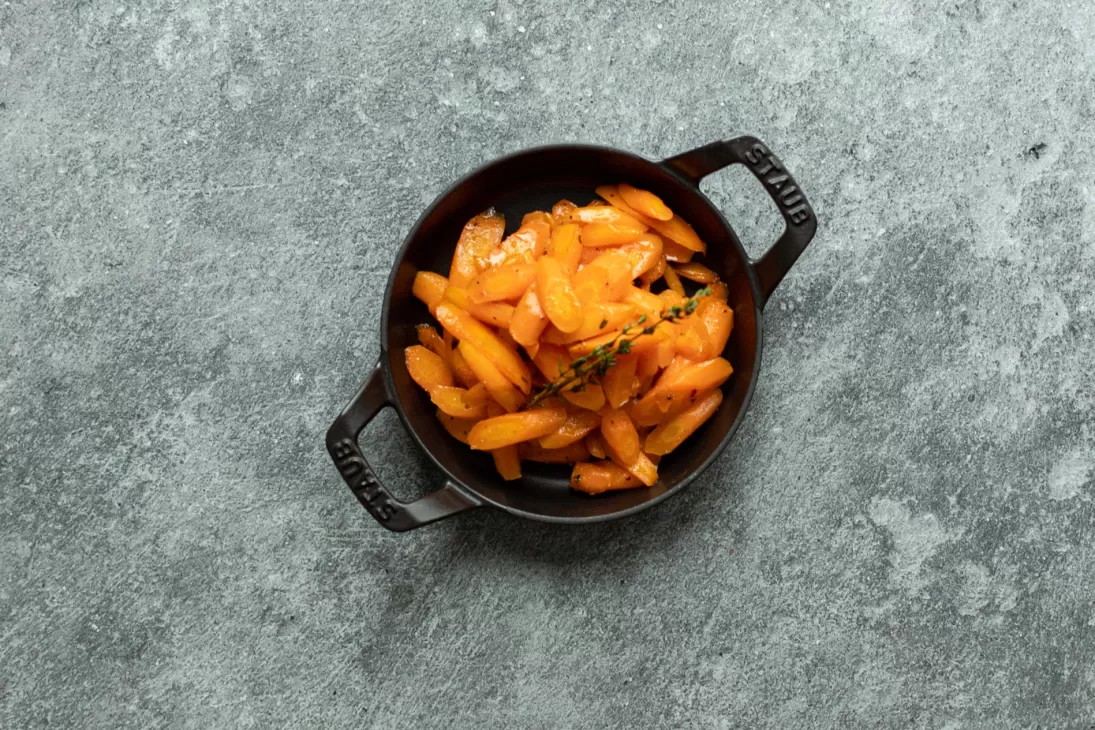 Gestoofde worteltjes