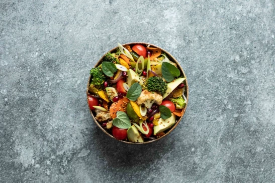Gepofte groentensalade