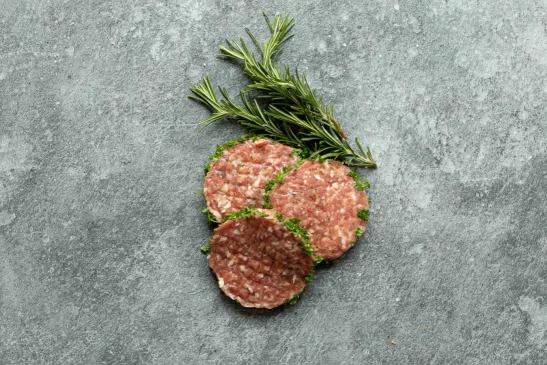 Lams hamburger