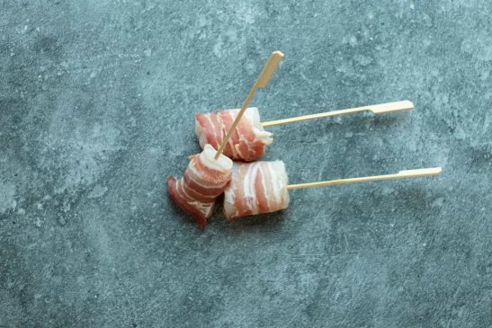 Zeeduivelspiesje met gerookt spek