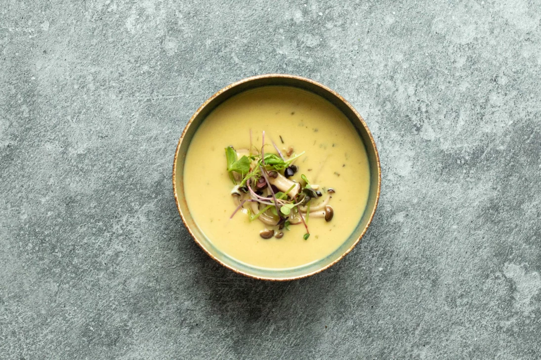 Bospaddenstoelcrèmesoep