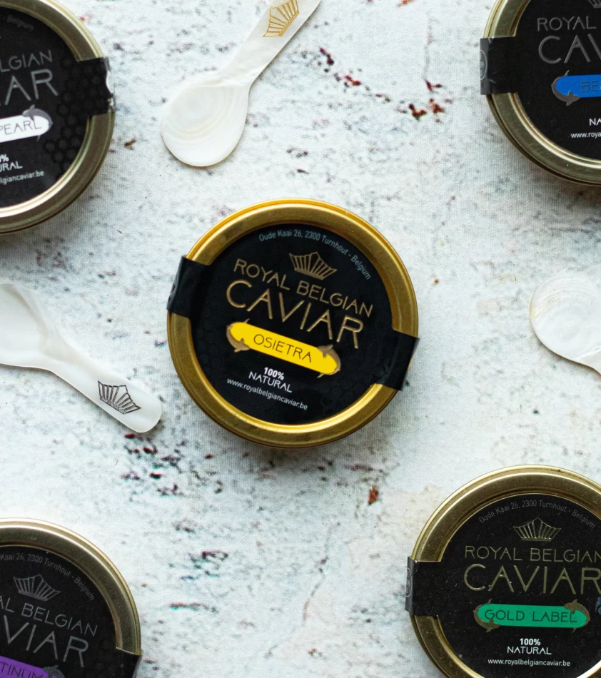 Royal Belgian Osietra caviaar 30gr