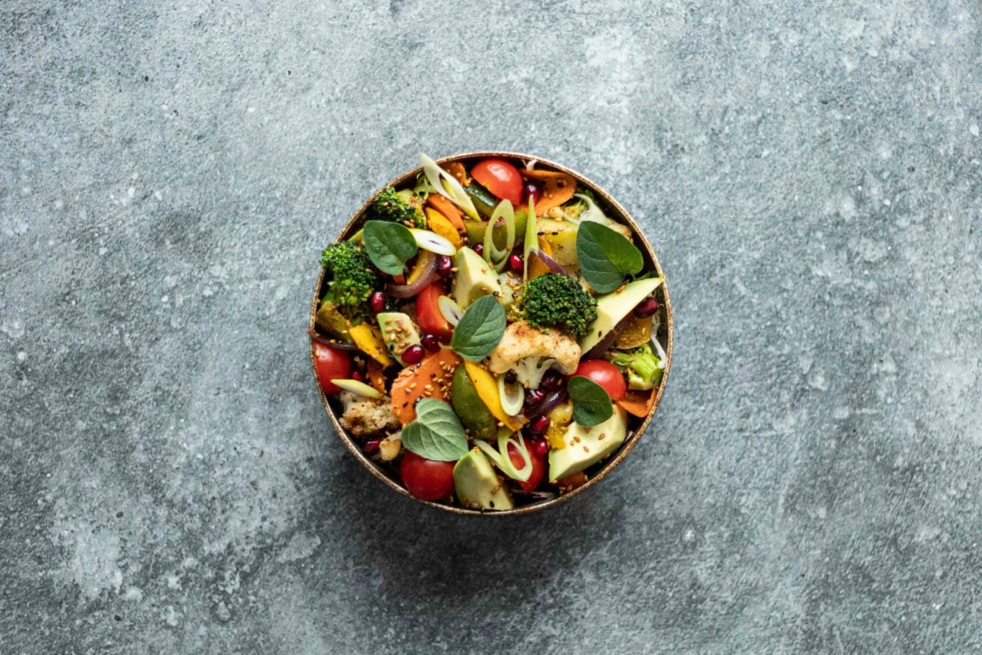 Gepofte groentensalade BBQ