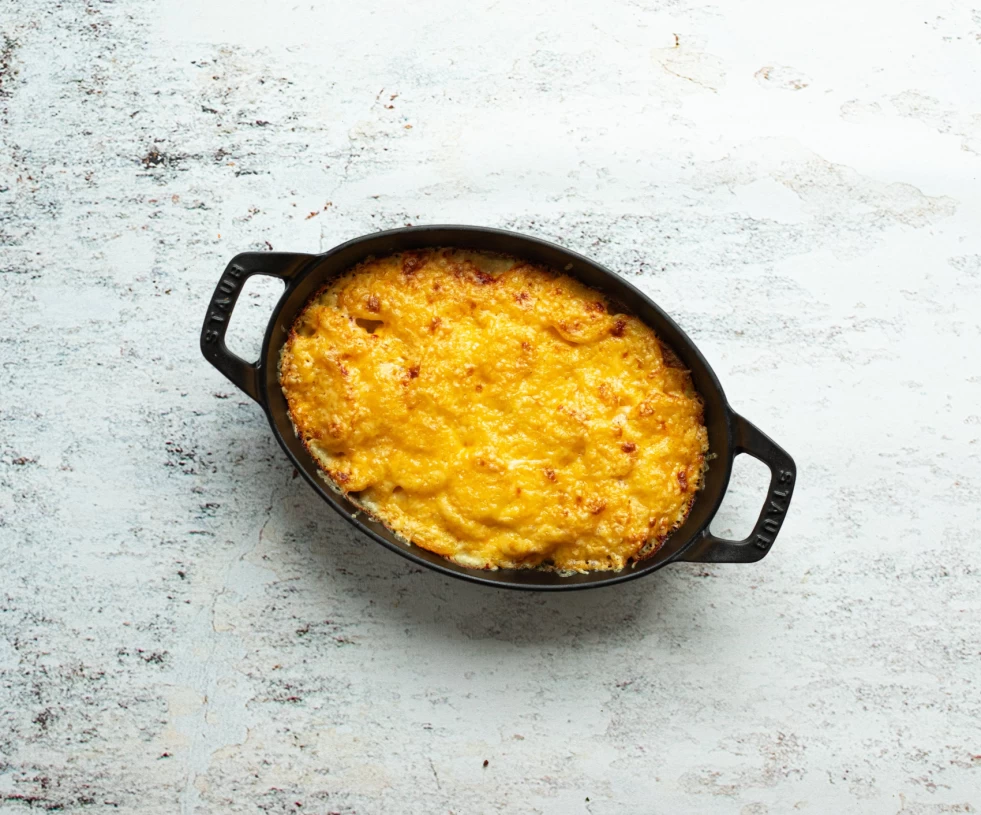 Aardappelgratin voor 2 personen