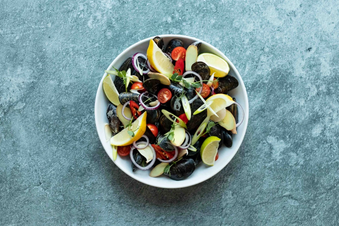 Mosselpapillot Aziatisch