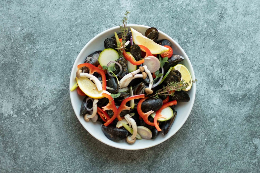 Mosselpapillot Italiaans