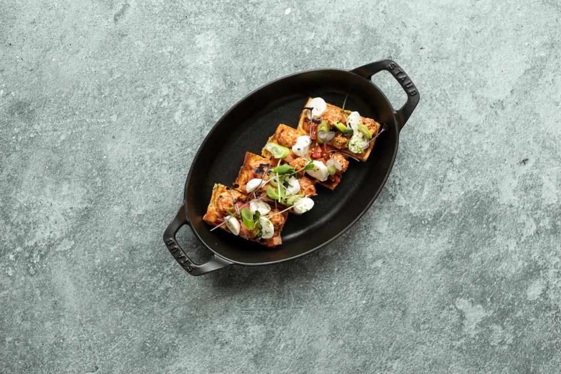 Pizzawafeltje spicy gehakt (4)