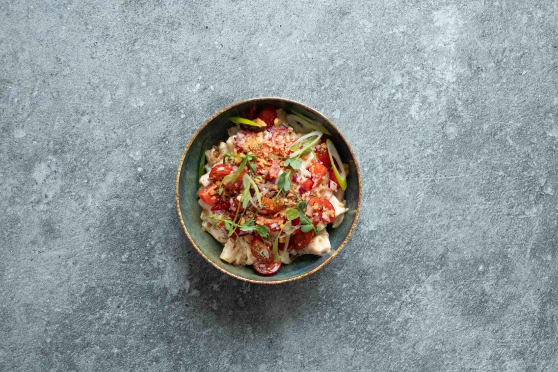 Sweet and spicy salade BBQ