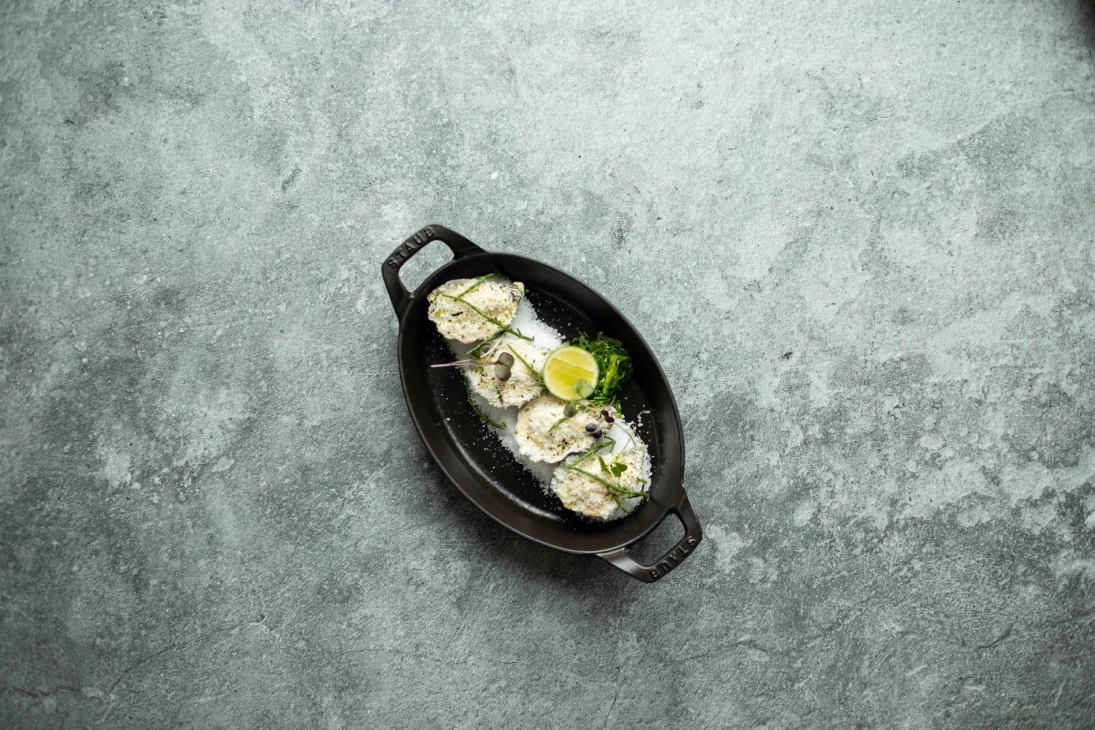 Gegratineerde oesters (4)